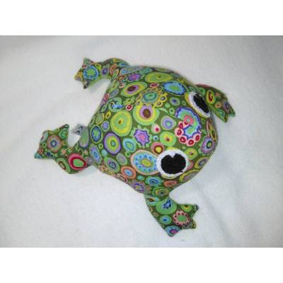 Frosch, Kröte, grün, Nadelkissen, klein, Deco, Frühling, Dekoration, Ostertisch