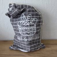 Brotbeutel / Brötchenbeutel aus Baumwolle