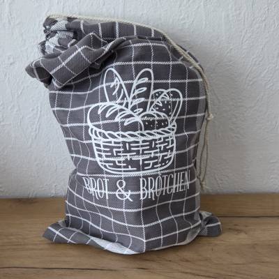 Brotbeutel / Brötchenbeutel aus Baumwolle