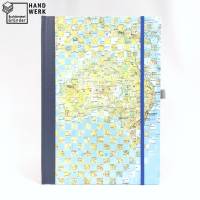 Reisetagebuch, Australien, punktkariert, 25 x 17,5 cm, Stiftschlaufe, Notizbuch