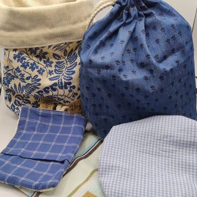 "Müll vermeiden ganz einfach" Starter-Set (blau)