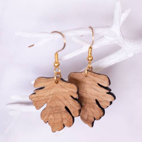 Eiche  - Elbenblatt - Ohrringe