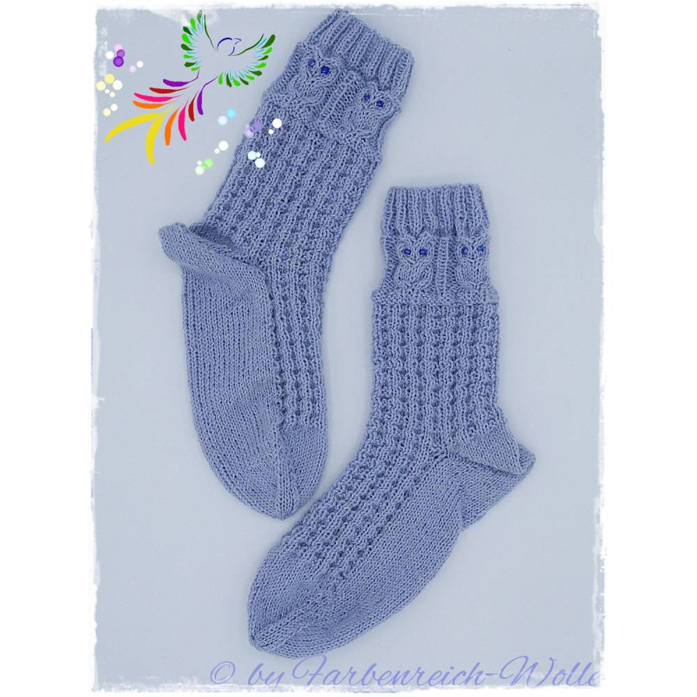 Strickanleitung Märchen-Socken "Aschenbrödel" Bild 2