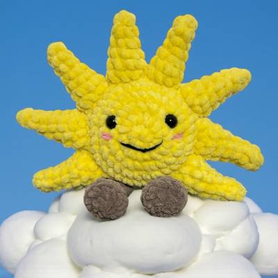 Häkelanleitung Amigurumi Sonne Sunny (ca. 13 cm) Kuscheltier PDF deutsch