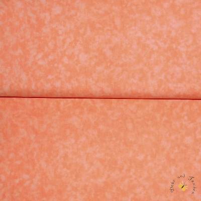 16,00 EUR/m Meterware Blenders Marbles uni apricot marmoriert Designerstoff für Nähen Kissen Decken Taschen