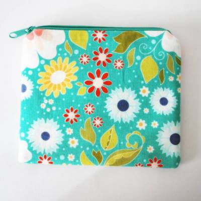 Handgemachtes Täschchen aus Baumwolle – bunt, nachhaltig & vielseitig | Mini Geldbörse, Globuli- oder Mitbringsel-Tasche