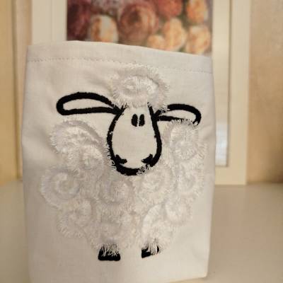 Lichtsäckchen Flauschiges Schaf