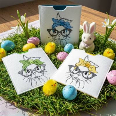 Hülle für Schokolade - Osterhase