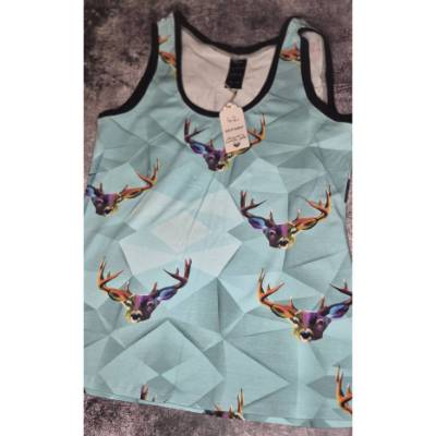 Tanktop / Hemdchen / Unterhemd Hirsch Hirsche Jäger superbequem als besonderes Geschenk