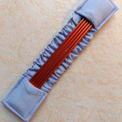 NadelBett Nadelsafe & Nadelspielgarage 15 cm – Baumwolle fliederblau,