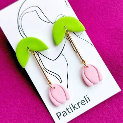 Ohrstecker "Tulpenfrühling"