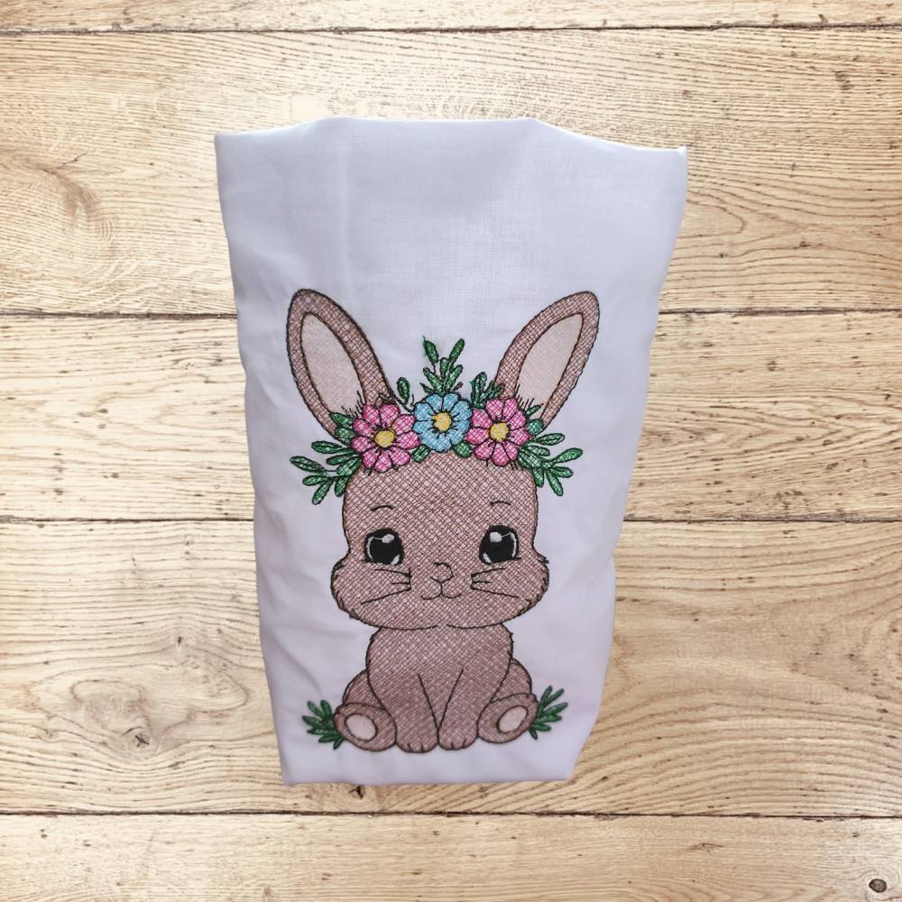 Stickdatei Hase Set 2638 ab 13x18 Rahmen – Mug Rug, Lichtbeutel, Kuscheltier In the Hoop, Osterdeko Bild 5