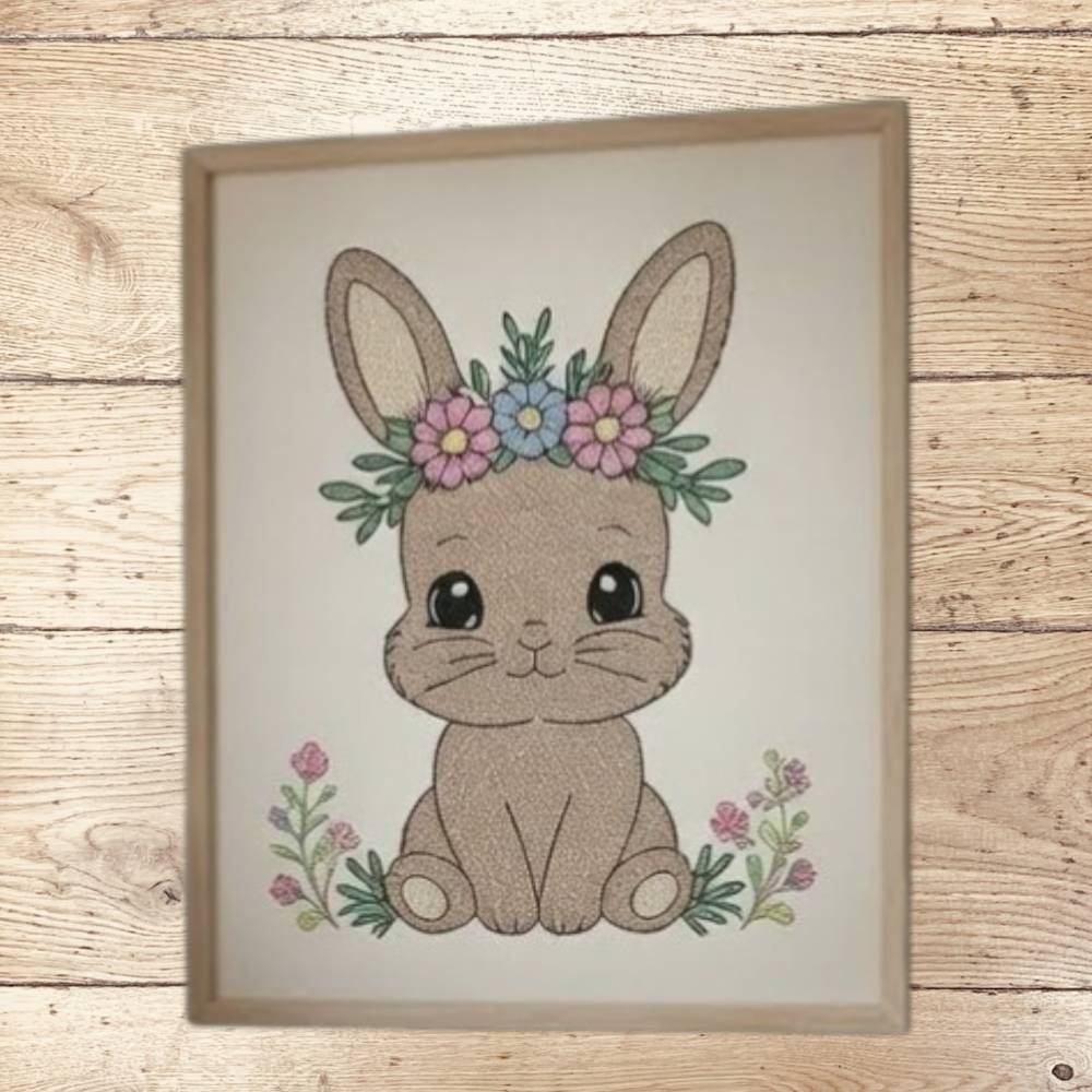 Stickdatei Hase Set 2638 ab 13x18 Rahmen – Mug Rug, Lichtbeutel, Kuscheltier In the Hoop, Osterdeko Bild 7