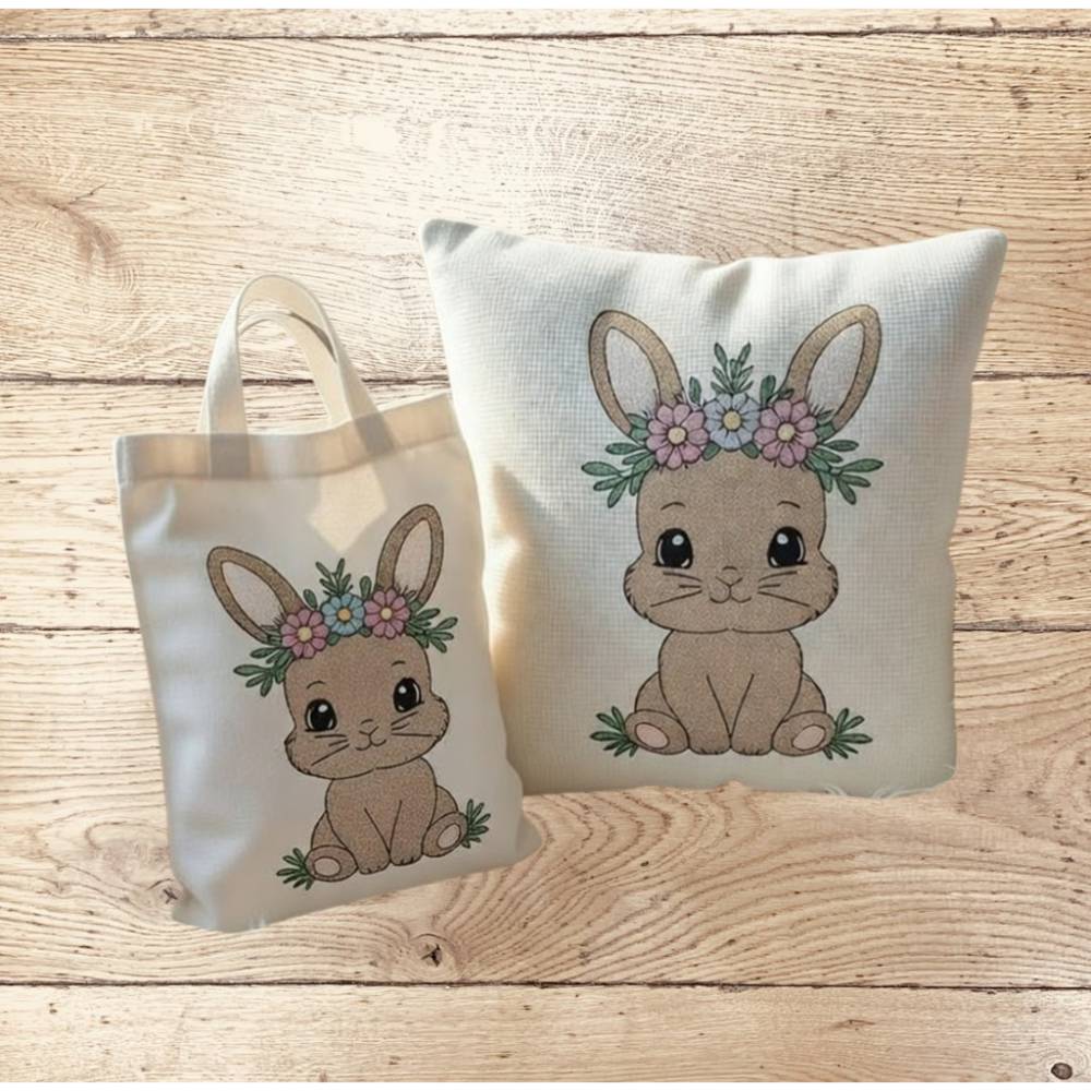 Stickdatei Hase Set 2638 ab 13x18 Rahmen – Mug Rug, Lichtbeutel, Kuscheltier In the Hoop, Osterdeko Bild 8