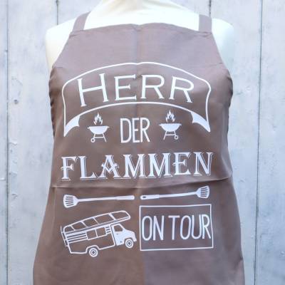 Schürze Küchenschürze Spruch Wohnmobil Grillen