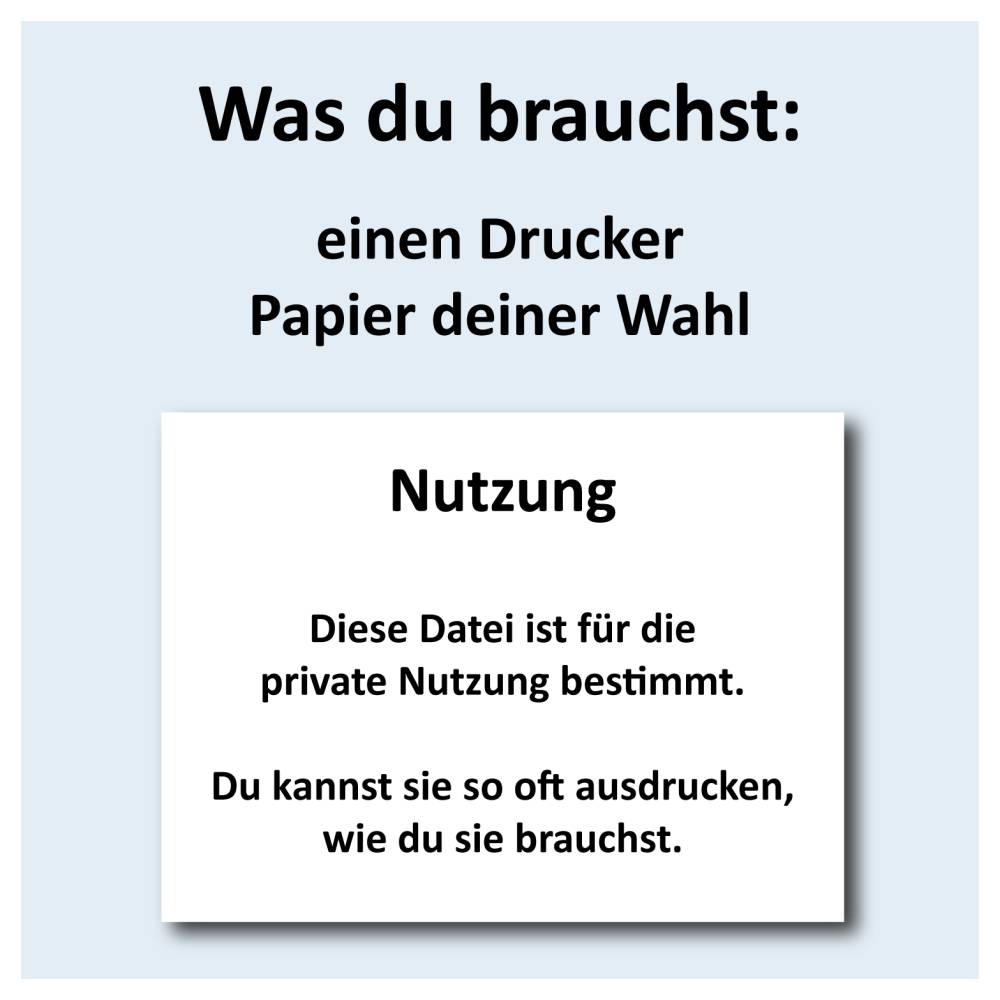 Zimmerpflanzen Pflegeplan - Pflanzensteckbrief - Planer Pflanzen - PDF DIN A4 + A5 - minimalistisch Bild 4