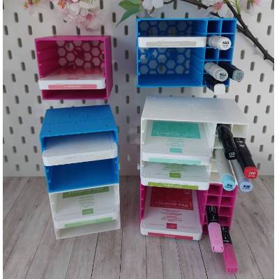 Stempelkissen Stifte Marker Turm / Regal / Box / Halter / Lochwand Stempel Pad Blends Marker Write