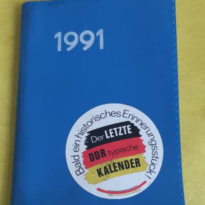 VINTAGE - Taschenkalender von 1991 - DDR