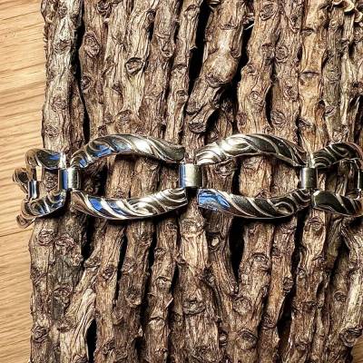 Vintage Silberarmband 835 –  1950er/60er Jahre – 18 cm
