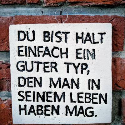 Fliese "Freundschaft"