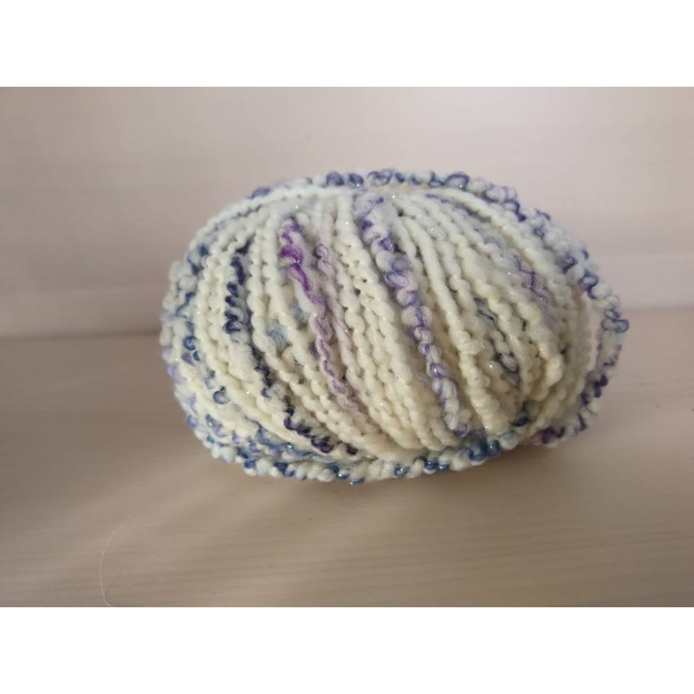 ggh Almeria Bouclegarn – Hochwertiges Bouclé Garn in verschiedenen Farben mit Lurex Bild 1