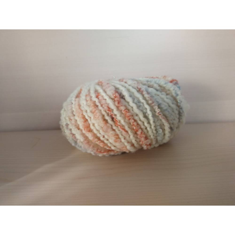 ggh Almeria Bouclegarn – Hochwertiges Bouclé Garn in verschiedenen Farben mit Lurex Bild 4