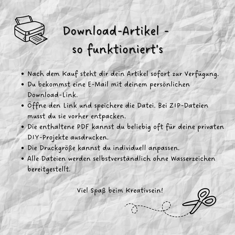 Muttertagskarte Kirschblüten als PDF Download Bild 3