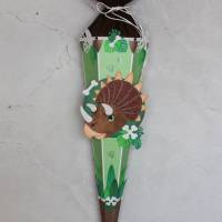 Schultüte Dinosaurierkopf „Zera“ 85 cm 6-eckig