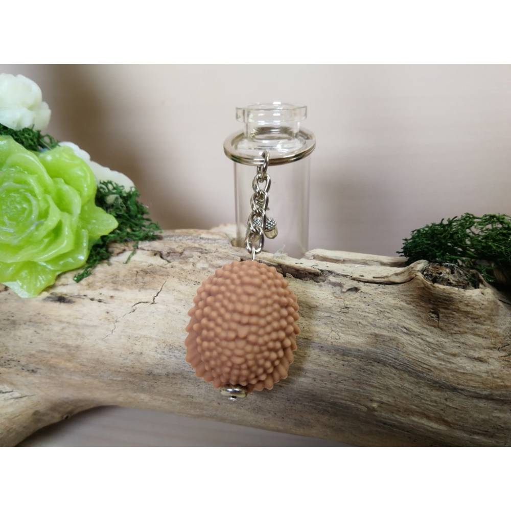 3-D Igel Schlüsselanhänger aus Silikon – Geschenkidee in verschiedenen Farben, personalisierbar Bild 2