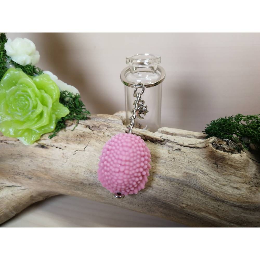 3-D Igel Schlüsselanhänger aus Silikon – Geschenkidee in verschiedenen Farben, personalisierbar Bild 4