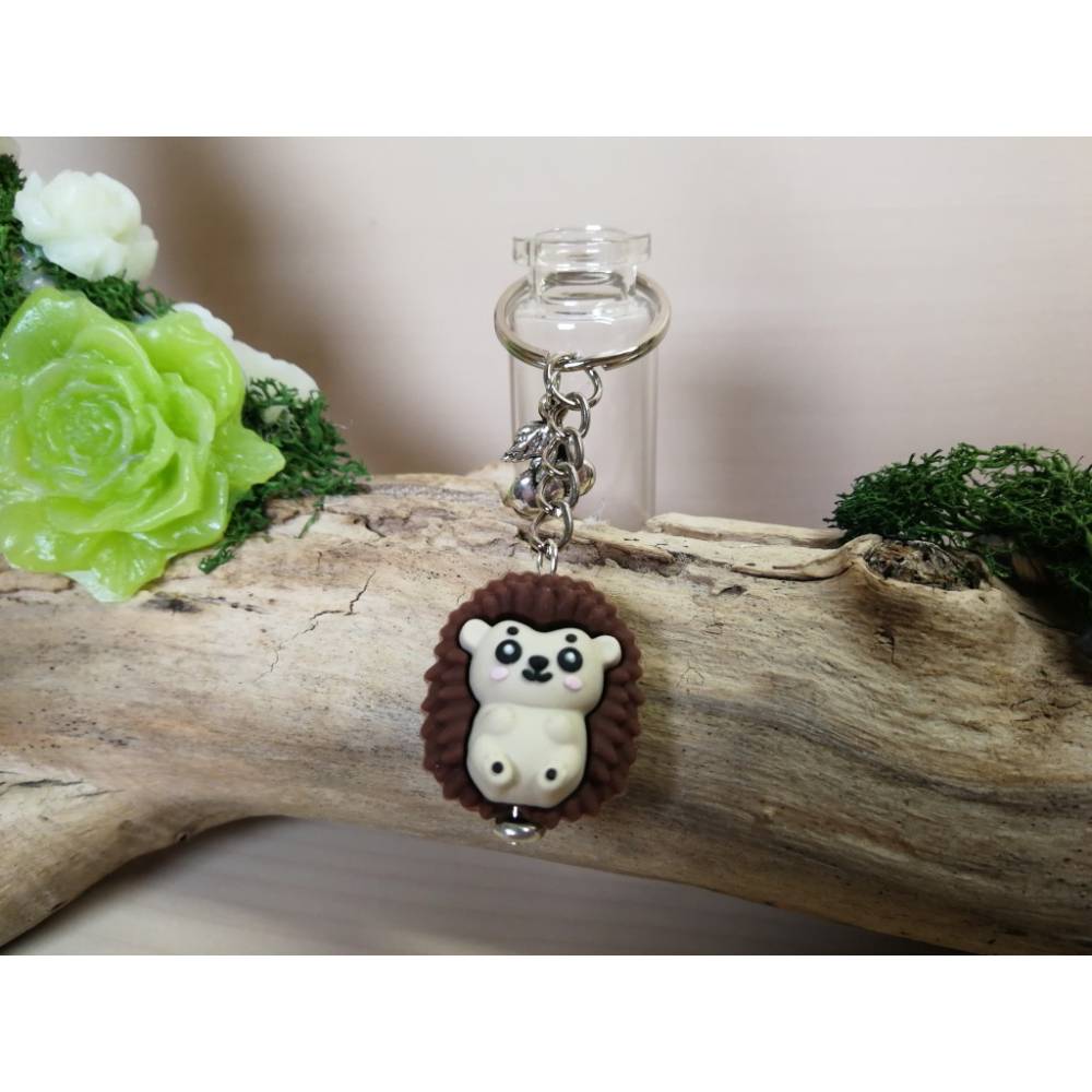 3-D Igel Schlüsselanhänger aus Silikon – Geschenkidee in verschiedenen Farben, personalisierbar Bild 7