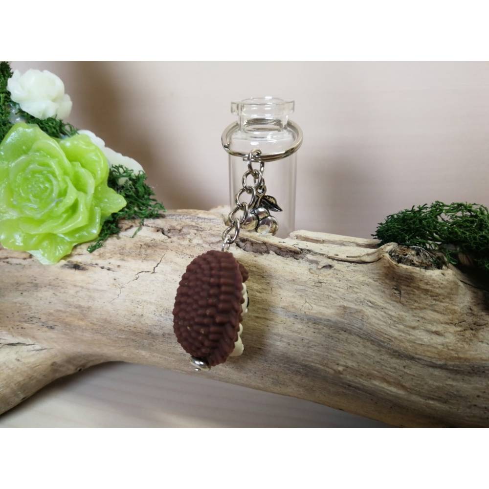 3-D Igel Schlüsselanhänger aus Silikon – Geschenkidee in verschiedenen Farben, personalisierbar Bild 8