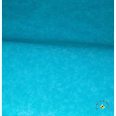 16,00 EUR/m Meterware Blenders Marbles uni türkisblau marmoriert Designerstoff für Nähen Kissen Decken Taschen