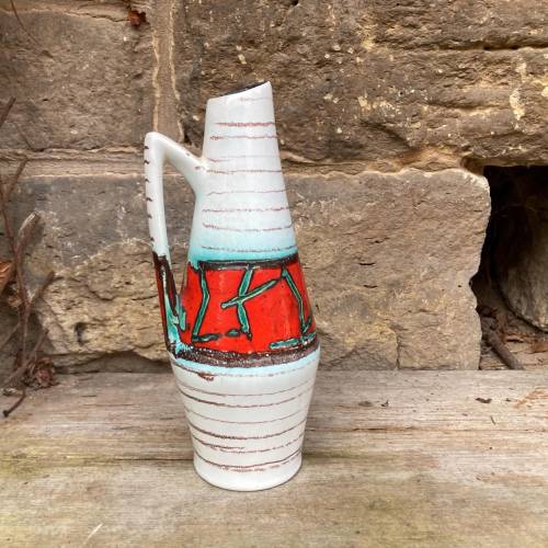 Scheurich Vase 271-22 Henkelvase WGP 70er Jahre West Germany
