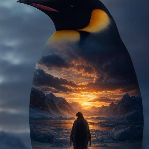 Bilddatei für euer Projekt  „Pinguin