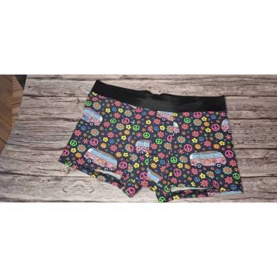 Geheimfach Secret Herren Retroshorts Unterhose für Männer Hippie für Urlaub oder aber auch Diabetiker