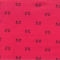 Jersey Baumwolle Katze pink-schwarz Oeko-Tex Standard 100(1m/12,-€)