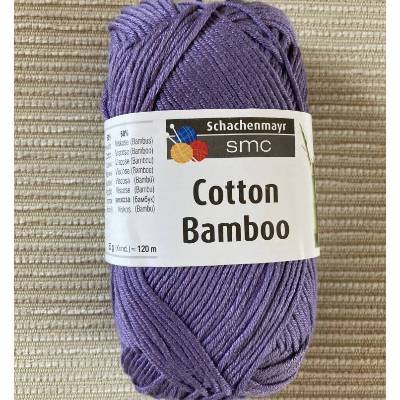 Wolle „Cotton Bamboo“ von Schachenmayr, Baumwollgarn mit Viskose in lila