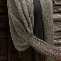 B!DESIGN by GiesingCrafts: One-Sleeve Shawl - XL Ein-Ärmel Schal