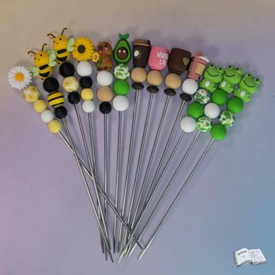 Amigurumi Stick– Handgemachte Sticks für Häkelprojekte | Verschiedene Motive (je 1 Stück) 20mm
