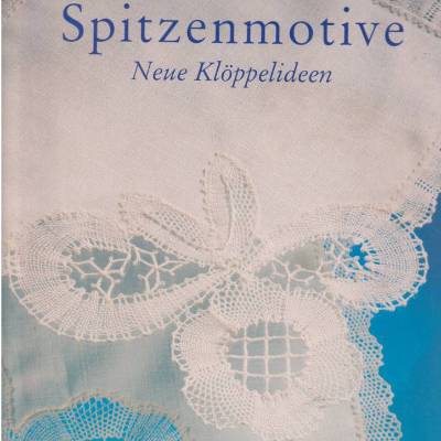 Klöppelmappe "Spitzenmotive - neue Klöppelideen" erschienen 2002 beim Verlag für die Frau DDR Vintage
