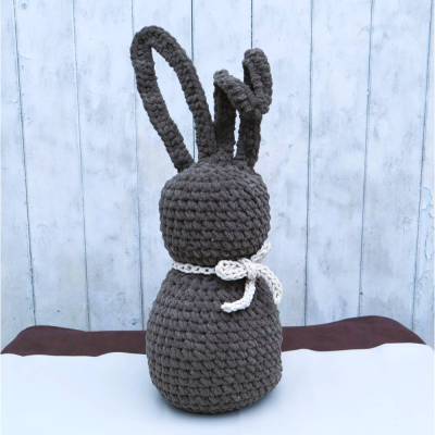 Wohndeko Hase Deko Osterhase Türstopper braun