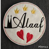 Alaaf Dom, ITH Stickdatei 10 x 10, Köln, für Karneval, Fasching, Fasnet