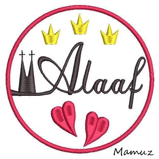 Alaaf Dom, ITH Stickdatei 10 x 10, Köln, für Karneval, Fasching, Fasnet Bild 2
