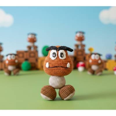 Häkelanleitung: Amigurumi Gumba