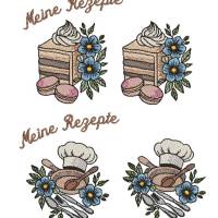 Stickdatei Kochen Backen Meine Rezepte