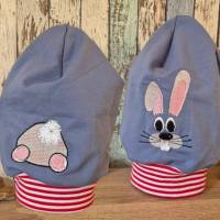 Osterhase vorne / hinten – Kostenlose Stickdateien für 10x10 cm