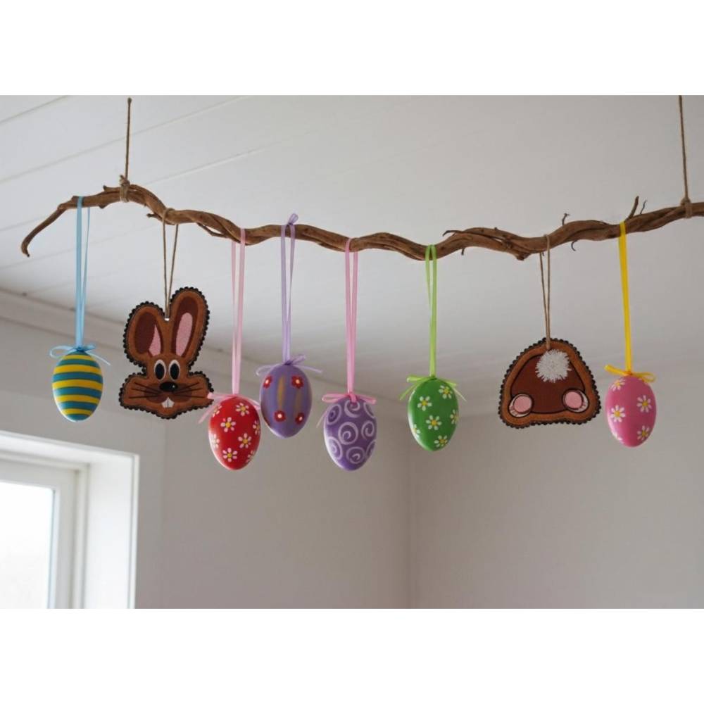 Osterhase vorne / hinten – Kostenlose Stickdateien für 10x10 cm Bild 7