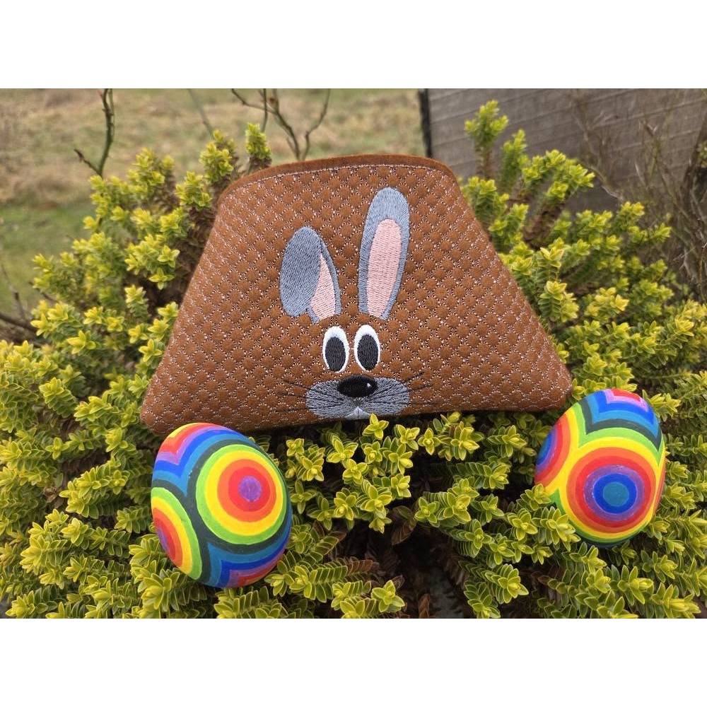 Osterhase vorne / hinten – Kostenlose Stickdateien für 10x10 cm Bild 9