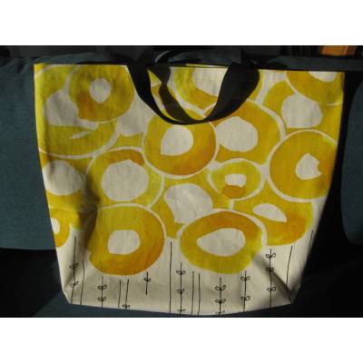 Stofftasche einfach aus Baumwolle